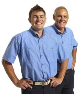 Plumbers in Coppell Texas pose for a photo